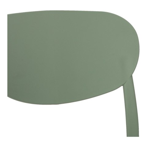 ZIELONE KRZESŁO FLORA, DO OGRODU, DO KUCHNI, WYTRZYMAŁE, NOWOCZESNE, LEKKIE