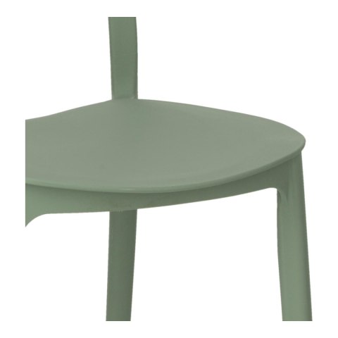 ZIELONE KRZESŁO FLORA, DO OGRODU, DO KUCHNI, WYTRZYMAŁE, NOWOCZESNE, LEKKIE