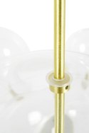 MOOSEE Lampa wisząca CAPRI DISC 5 złota - 300 LED, aluminium, szkło