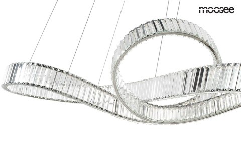 MOOSEE lampa wisząca WAVE 160B chrom MOOSEE lampa wisząca WAVE 160B chrom