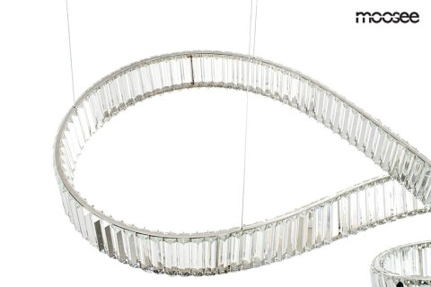 MOOSEE lampa wisząca WAVE 160B chrom MOOSEE lampa wisząca WAVE 160B chrom
