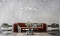 MOOSEE lampa wisząca WAVE 160B chrom