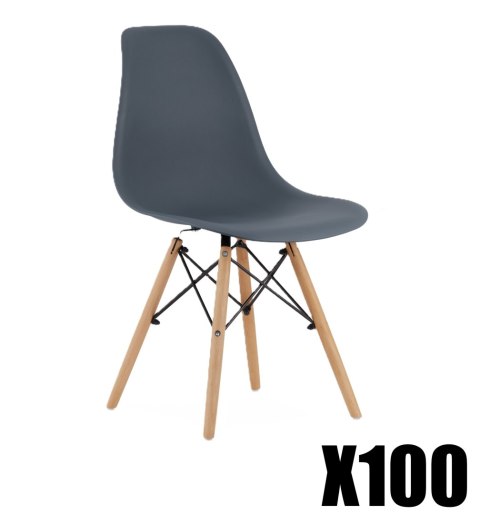 Paleta 100 sztuk OSAKA dark slate / nogi naturalne