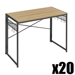 Paleta 20x Biurko Komputerowe - sonoma - LWD042B11