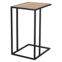 Stolik DENMARK Dąb, metal, solidny, smukły, wysoki