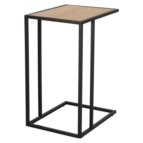 Stolik DENMARK Dąb, metal, solidny, smukły, wysoki