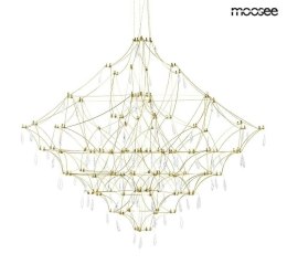 MOOSEE lampa wisząca CONSTELATION 120 GOLD - LED, stal szczotkowana