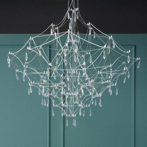 MOOSEE lampa wisząca CONSTELATION 120 GOLD - LED, stal szczotkowana