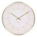 Zegar Takamaka 40cm złoty/biały