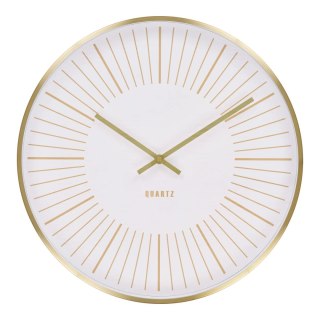 Zegar Takamaka 40cm złoty/biały