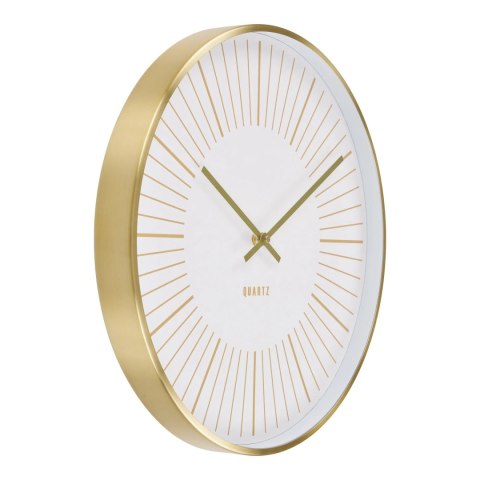 Zegar Takamaka 40cm złoty/biały Zegar Takamaka 40cm złoty/biały