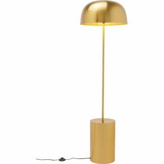 LAMPA PODŁOGOWA AURELIA KARE 160CM, ZŁOTA, STOJĄCA, METALOWA, SALON