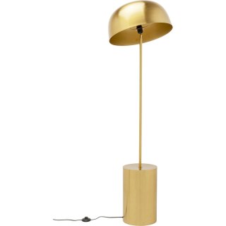 LAMPA PODŁOGOWA AURELIA KARE 160CM, ZŁOTA, STOJĄCA, METALOWA, SALON