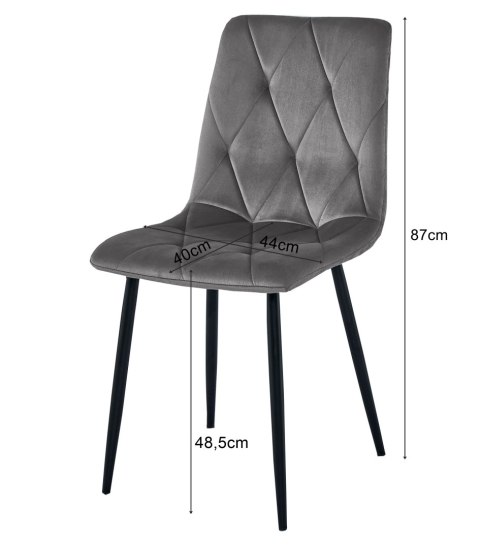 Krzesło LIBRA - beż materiał / nogi kolor drewna x 3 Krzesło LIBRA - beż materiał / nogi kolor drewna x 3