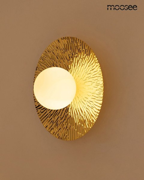 MOOSEE lampa ścienna SOUL 30 złota MOOSEE lampa ścienna SOUL 30 złota