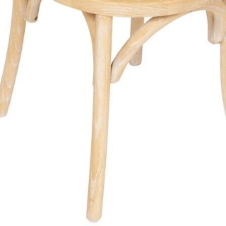 DREWNIANE KRZESŁO ITALIA, RATTAN, WIĄZ, DO JADALNI, BOHO, RUSTYKALNE