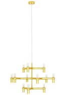 Lampa wisząca ATOMIC złota