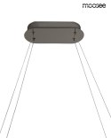 MOOSEE lampa wisząca ANILLO 120 czarna