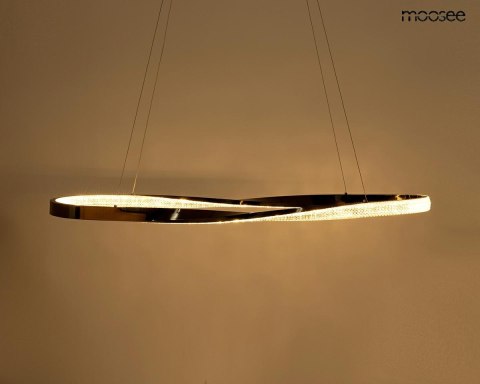 MOOSEE lampa wisząca ANILLO 120 czarna MOOSEE lampa wisząca ANILLO 120 czarna