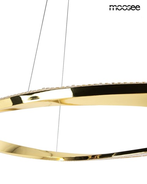 MOOSEE lampa wisząca ANILLO 2 złota MOOSEE lampa wisząca ANILLO 2 złota