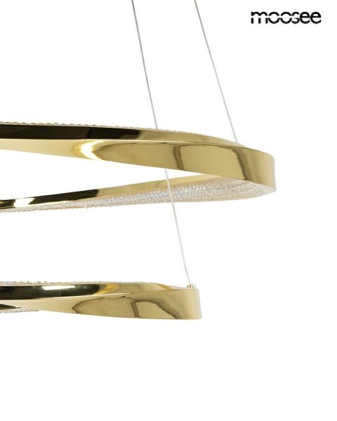 MOOSEE lampa wisząca ANILLO 2 złota MOOSEE lampa wisząca ANILLO 2 złota