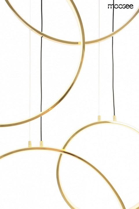 MOOSEE lampa wisząca CIRCULO SIX złota MOOSEE lampa wisząca CIRCULO SIX złota