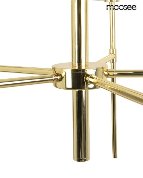 MOOSEE lampa wisząca IMPERIO 5 złota MOOSEE lampa wisząca IMPERIO 5 złota