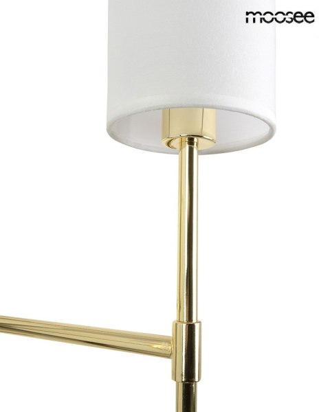 MOOSEE lampa wisząca IMPERIO 5 złota MOOSEE lampa wisząca IMPERIO 5 złota