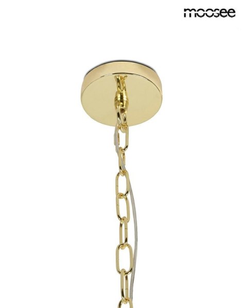 MOOSEE lampa wisząca IMPERIO 5 złota MOOSEE lampa wisząca IMPERIO 5 złota