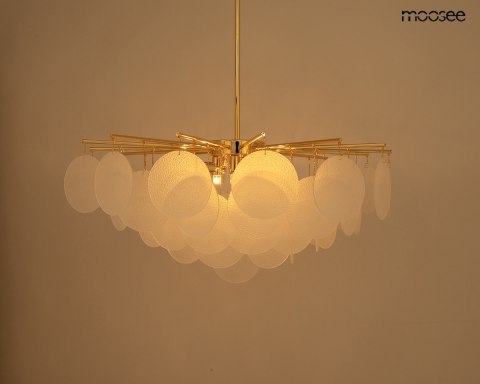 MOOSEE lampa wisząca SUONO 80 złota MOOSEE lampa wisząca SUONO 80 złota