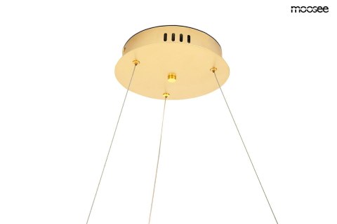 MOOSEE lampa wisząca WAVES 80 złota MOOSEE lampa wisząca WAVES 80 złota