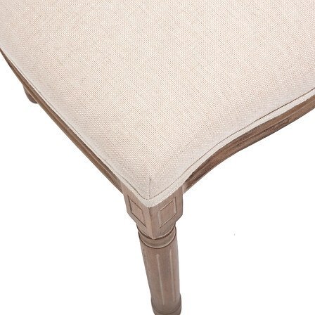 KRZESŁO SERENO, TAPICEROWANE, DO SALONU, JADALNI, BEŻOWE, NOWOCZESNE