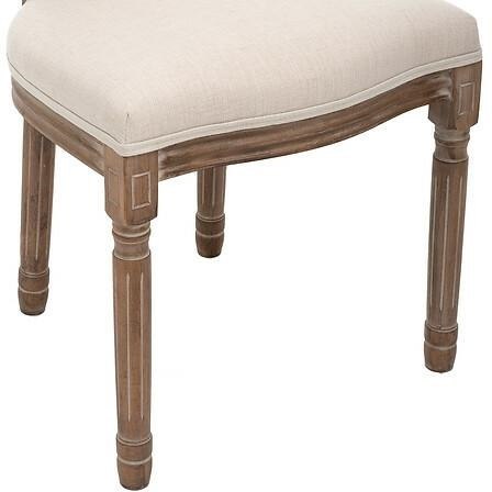 KRZESŁO SERENO, TAPICEROWANE, DO SALONU, JADALNI, BEŻOWE, NOWOCZESNE