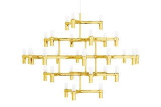 LAMPA WISZĄCA ZŁOTA AURELIA, NOWOCZESNA, DESIGN, DO SALONU, LOFT, 30XG9
