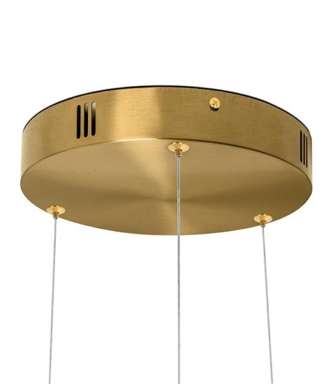 MOOSEE lampa wisząca RING 100 + 100 + 100 złota na jednej podsufitce