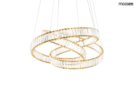 MOOSEE lampa wisząca WAVE 80 złota