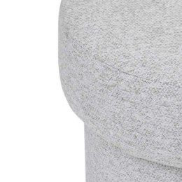 SZARA PUFA SKANDYNAWSKA SCARLA, ELEGANCKA, DO SALONU, PUF, MINIMALISTYCZNA