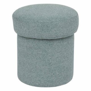 ZIELONA PUFA SKANDYNAWSKA SCARLA, ELEGANCKA DO SALONU, PUF, MINIMALISTYCZNA