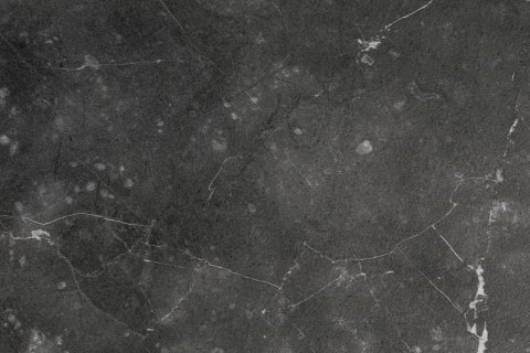 OKRĄGŁY CZARNY STOLIK GLAMOUR DO SALONU, METAL, MDF, MARMUR, 70 CM