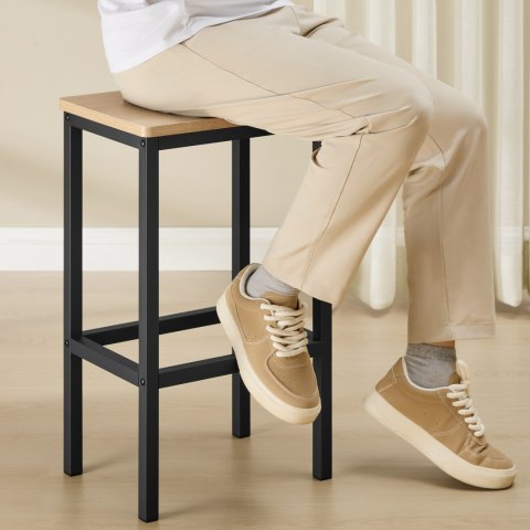 Taborety Barowe 2szt - sonoma - LBC065B11