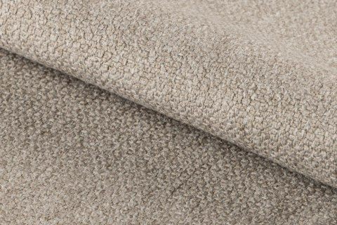 TAPICEROWANE BEŻOWE KRZESŁO OBROTOWE DEAN, DO SALONU, LOFT, PIKOWANE