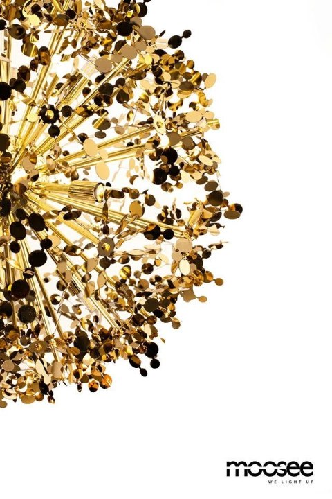 MOOSEE lampa wisząca MONETE 65 złota