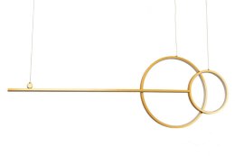 MOOSEE lampa wisząca RAGE złota