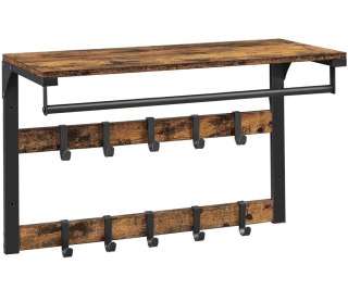 PÓŁKA WISZĄCA ŚCIENNA PROVENÇAL, LOFT, DO SALONU, NA KWIATY, WIESZAK, 80 CM