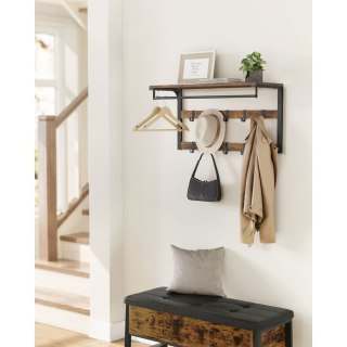 PÓŁKA WISZĄCA ŚCIENNA PROVENÇAL, LOFT, DO SALONU, NA KWIATY, WIESZAK, 80 CM