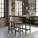 Stół Barowy + 2 Taborety - artisan - LBT219B88