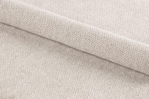 BEŻOWE KRZESŁO OBROTOWE CORSICA, DO JADALNI, TAPICEROWANE Z PODŁOKIETNIKAMI