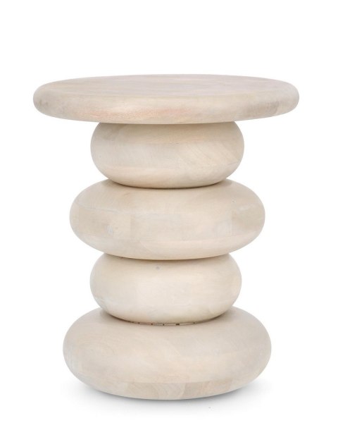 BIZZOTTO stolik kawowy LOPEZ 40 beżowy