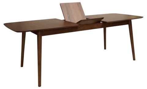 STÓŁ DREWNIANY LEGNO, ROZKŁADANY, ORZECH, DO SALONU, JADALNI, 90X220 CM