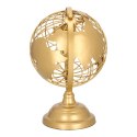 Globus metalowy złoty 28cm